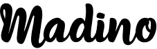 preview image of the Madino font
