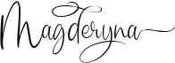 preview image of the Magderyna font