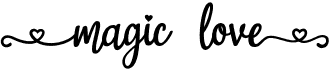 preview image of the Magic Love font