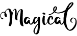 preview image of the Magical font