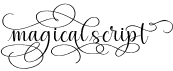 preview image of the Magical Script font