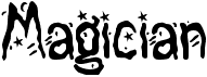 preview image of the Magician font