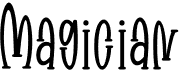preview image of the Magician font