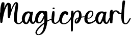 preview image of the Magicpearl font