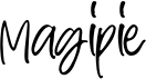 preview image of the Magipie font