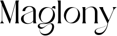 preview image of the Maglony font