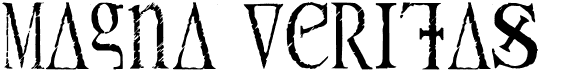 preview image of the Magna Veritas font
