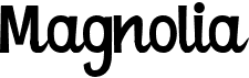 preview image of the Magnolia font