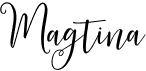 preview image of the Magtina font