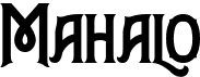 preview image of the Mahalo font