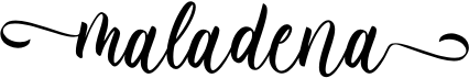 preview image of the Maladena font