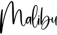 preview image of the Malibu font