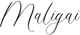 preview image of the Maligai font