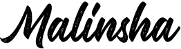 preview image of the Malinsha font
