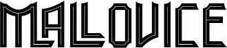 preview image of the Mallovice font