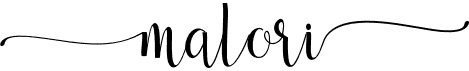 preview image of the Malori font