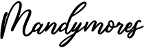 preview image of the Mandymores font