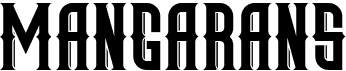 preview image of the Mangarans font