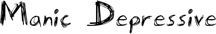 preview image of the Manic Depressive font
