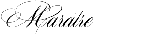 preview image of the Maratre font