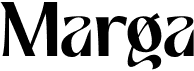 preview image of the Marga font