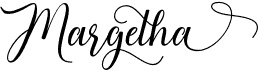 preview image of the Margetha font