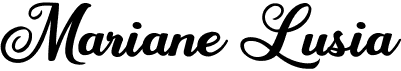 preview image of the Mariane Lusia font