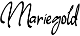 preview image of the Mariegold font