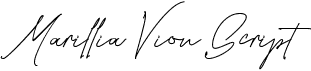 preview image of the Marillia Vion Script font