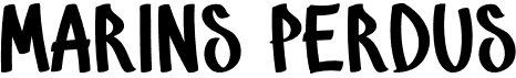 preview image of the Marins Perdus font