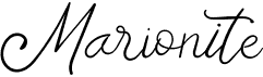 preview image of the Marionite font