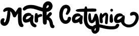 preview image of the Mark Catynia font