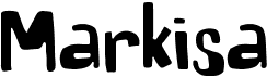 preview image of the Markisa font