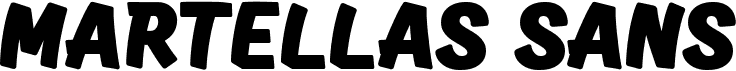 preview image of the Martellas Sans font