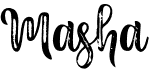 preview image of the Masha font