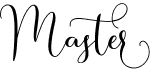 preview image of the Master Script font