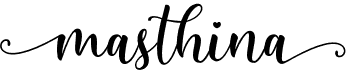preview image of the Masthina font