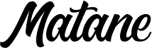 preview image of the Matane font