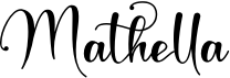 preview image of the Mathella font