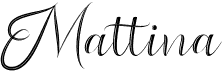 preview image of the Mattina font