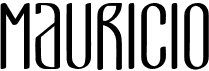 preview image of the Mauricio font