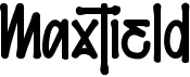 preview image of the Maxtield font