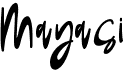 preview image of the Mayasi font