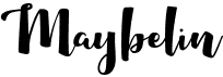 preview image of the Maybelin font