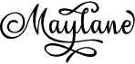 preview image of the Maylane font