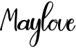 preview image of the Maylove font
