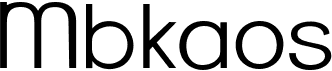 preview image of the Mbkaos font