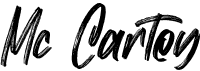 preview image of the Mc Cartey font