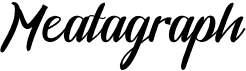 preview image of the Meatagraph font