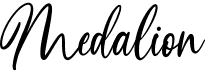 preview image of the Medalion font